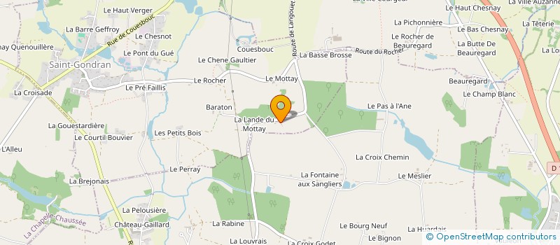 localisation de l'entreprise LIEU DIT à SAINT-SYMPHORIEN