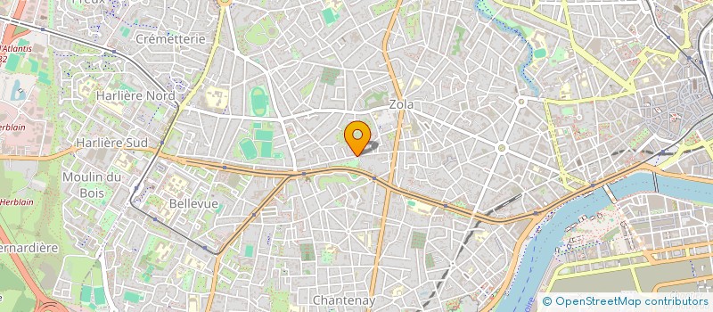 localisation de l'entreprise LIEU VERT BATIMENT à NANTES