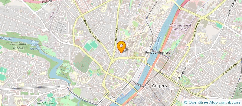 localisation de l'entreprise LIEUX AUTHENTIQUES à ANGERS