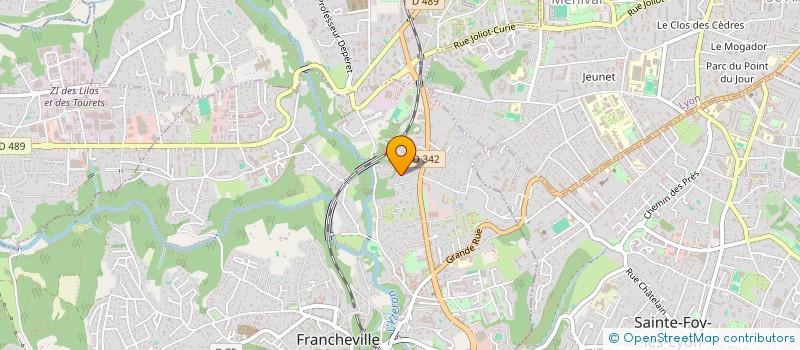 localisation de l'entreprise LIEUX DE LIENS à FRANCHEVILLE