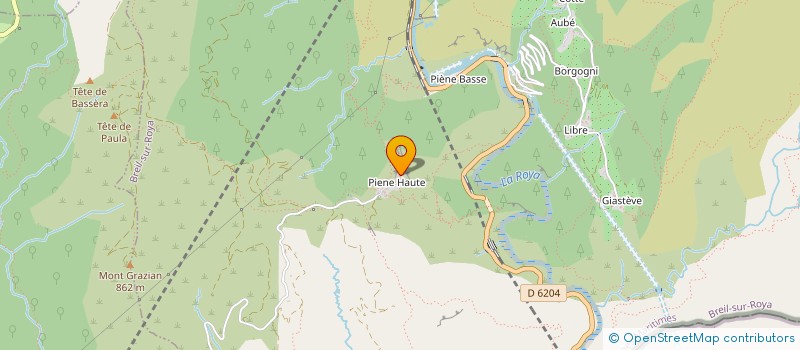 localisation de l'entreprise LIEUX DITS à SAORGE