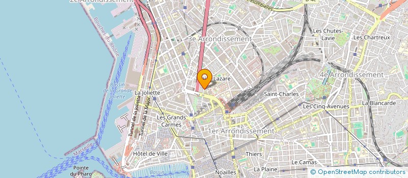localisation de l'entreprise LIEUX DITS à MARSEILLE