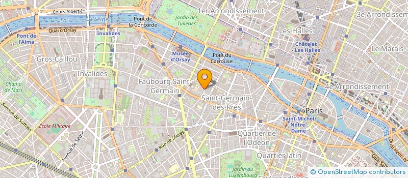 localisation de l'entreprise LIEUX PARTICULIERS  PARIS