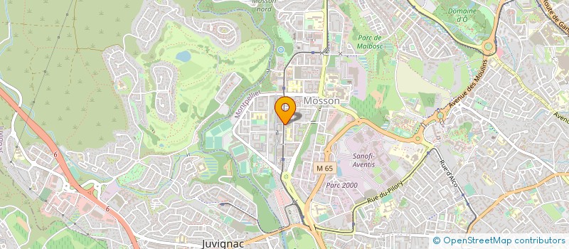 localisation de l'entreprise LIEUX RESSOURCES MONTPELLIER à MONTPELLIER