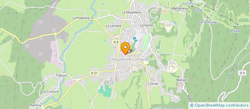 localisation de l'entreprise LIEVIN'HOUSE  PLATEAU D'HAUTEVILLE