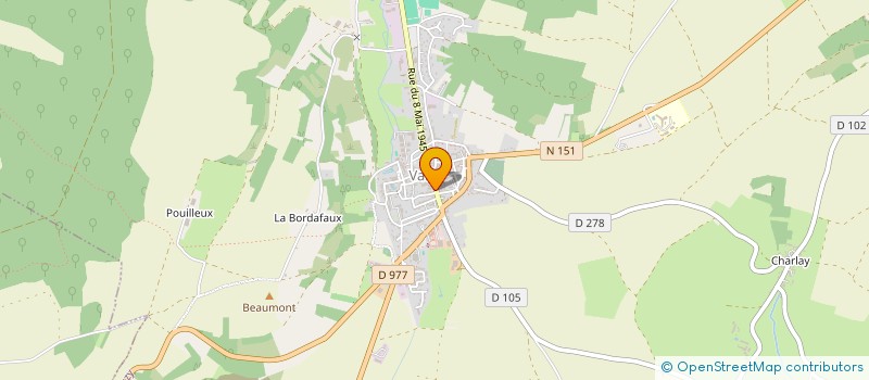 localisation de l'entreprise LIEVRE ET FILS à VARZY