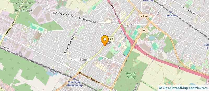 localisation de l'entreprise LIEZ  MERY-SUR-OISE