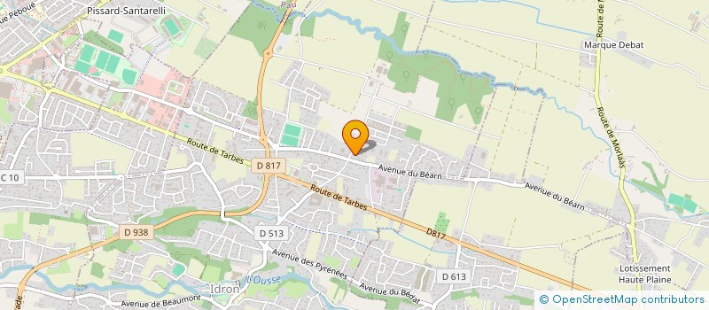 localisation de l'entreprise LIF  IDRON