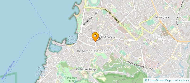 localisation de l'entreprise LIF (LAB) à MARSEILLE
