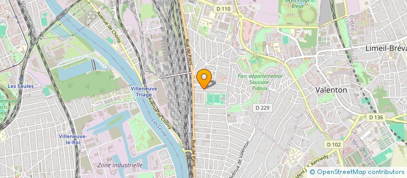 localisation de l'entreprise LIF LEAD IN FRANCE à VITRY-SUR-SEINE