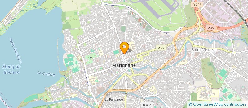 localisation de l'entreprise LIFA à MARIGNANE