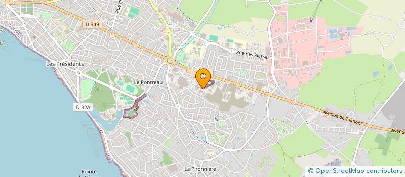 localisation de l'entreprise LIFA à LES SABLES D'OLONNE