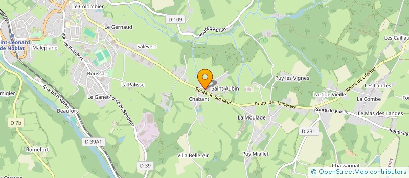 localisation de l'entreprise LIFARNET CONSEILS  SAINT-LEONARD-DE-NOBLAT