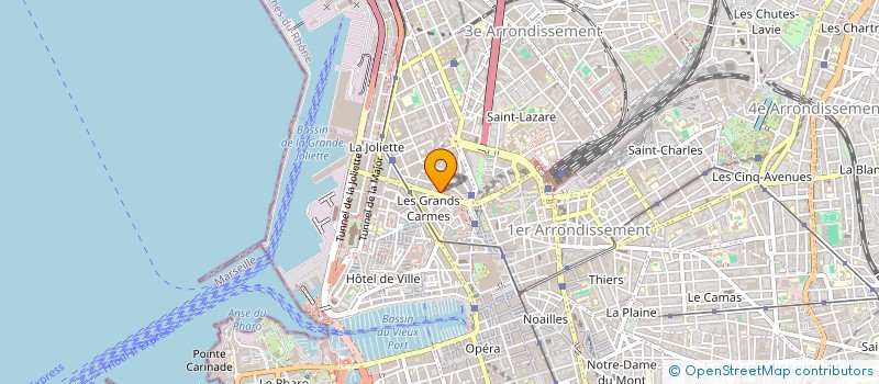 localisation de l'entreprise LIFE à MARSEILLE