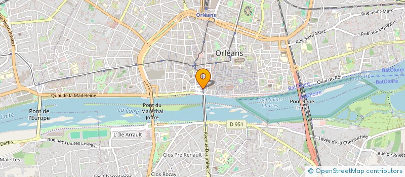 localisation de l'entreprise LIFE à ORLEANS