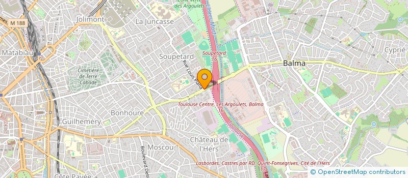 localisation de l'entreprise LIFE à TOULOUSE