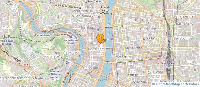 localisation de l'entreprise LIFE AVOCATS  LYON