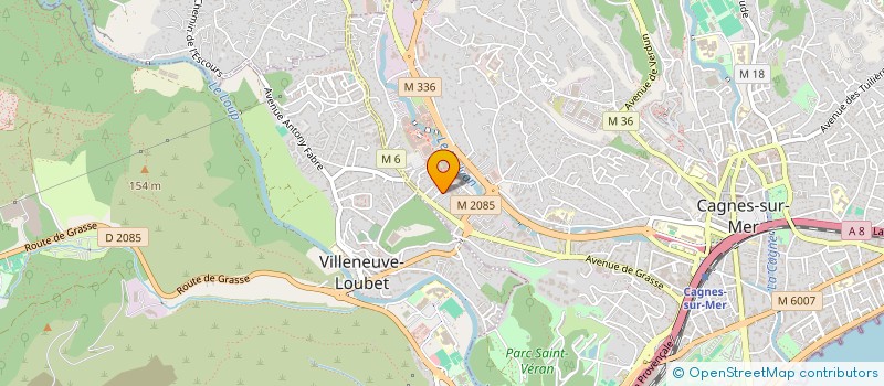 localisation de l'entreprise LIFE BLOOM EDUCATION à CAGNES-SUR-MER