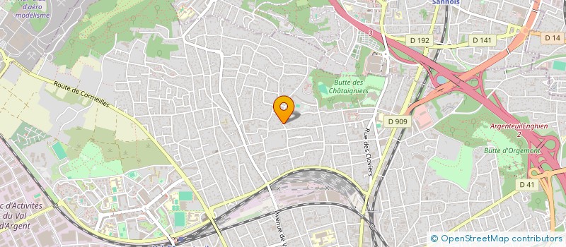 localisation de l'entreprise LIFE CAR'E  ARGENTEUIL