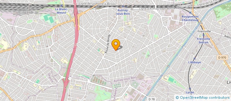localisation de l'entreprise LIFE CARE CONNECT ( L.C.C )  AULNAY-SOUS-BOIS