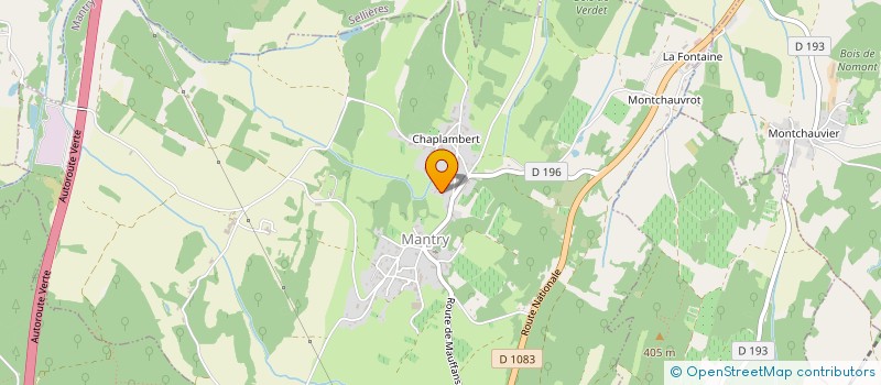 localisation de l'entreprise LIFE CENTRED DESIGNED CONSEIL  MANTRY