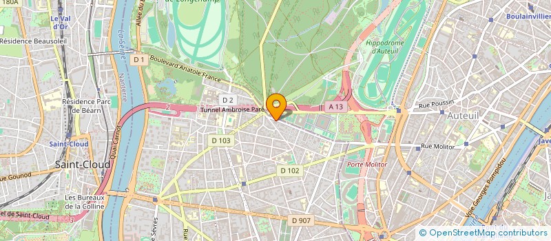 localisation de l'entreprise LIFE CONSULTING à NEUILLY-SUR-SEINE