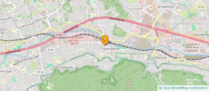 localisation de l'entreprise LIFE ECLOPE 3 à MARSEILLE