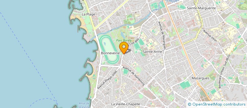 localisation de l'entreprise LIFE ECLOPE 4 à MARSEILLE