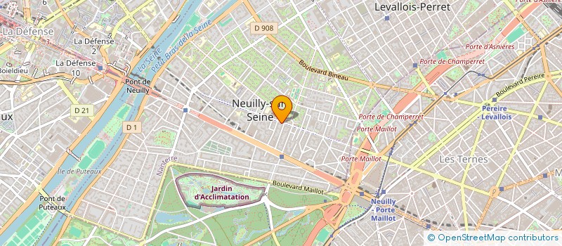 localisation de l'entreprise LIFE EXPERTISE à NEUILLY-SUR-SEINE