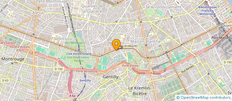 localisation de l'entreprise LIFE FORMATION  PARIS