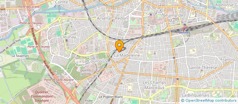 localisation de l'entreprise LIFE IN THE CLOUD à RENNES