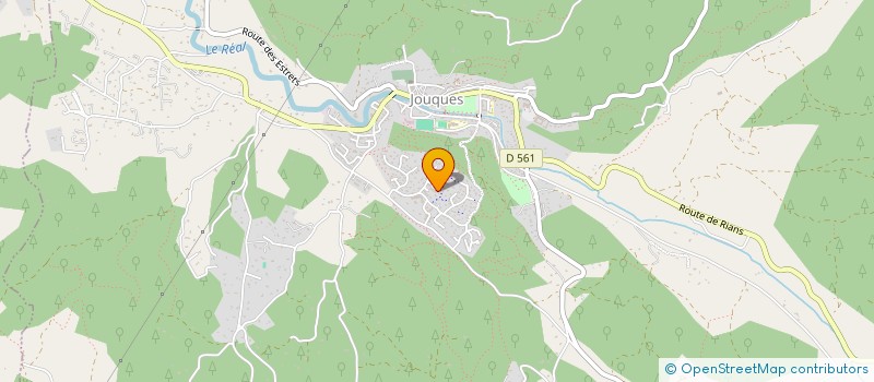 localisation de l'entreprise LIFE IS COMIX  JOUQUES