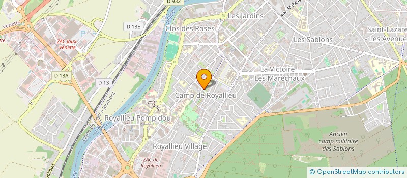 localisation de l'entreprise LIFE IS FLOW  COMPIEGNE