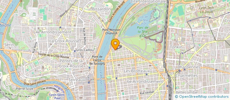 localisation de l'entreprise LIFE & JOY 2  LYON