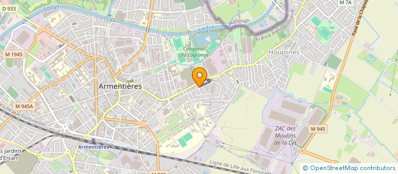 localisation de l'entreprise LIFE LILLE à LILLE