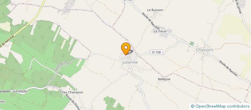 localisation de l'entreprise LIFE-LIVE à JULIENNE