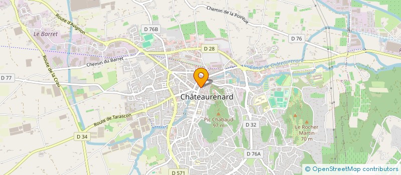 localisation de l'entreprise LIFE MOBILE  CHATEAURENARD