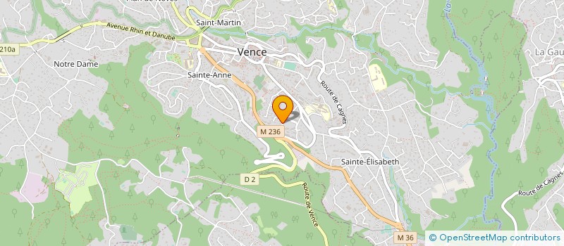 localisation de l'entreprise LIFE PUBLISHING  VENCE