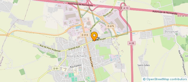 localisation de l'entreprise LIFE'S ART  BOURG-ACHARD