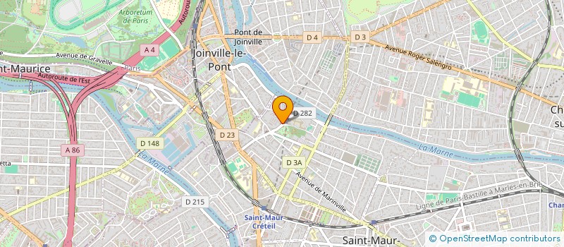 localisation de l'entreprise LIFE'S SERVICES  SAINT-MAUR-DES-FOSSES