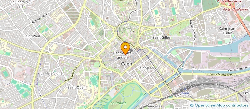localisation de l'entreprise LIFE SOFT à CAEN