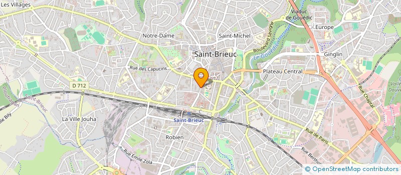 localisation de l'entreprise LIFENET CONNEXION à SAINT-BRIEUC