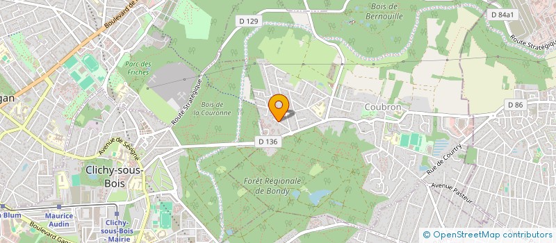 localisation de l'entreprise LIFENJOY  COUBRON