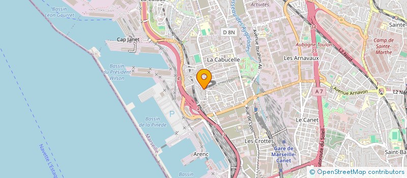 localisation de l'entreprise LIFESTYLE AUTO à MARSEILLE