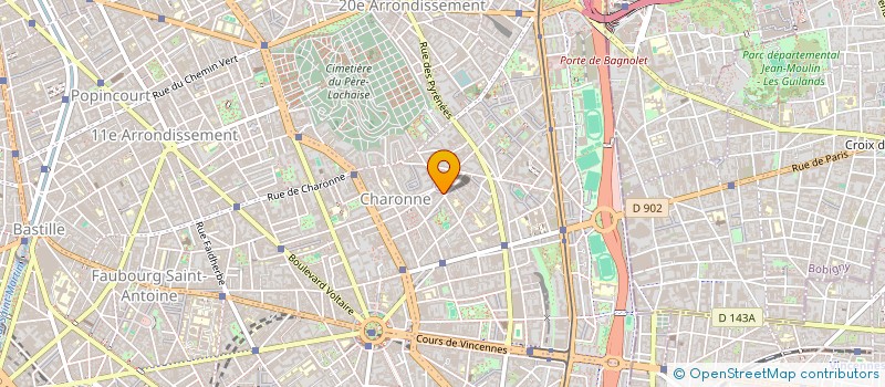 localisation de l'entreprise LIFETIME INVEST  PARIS