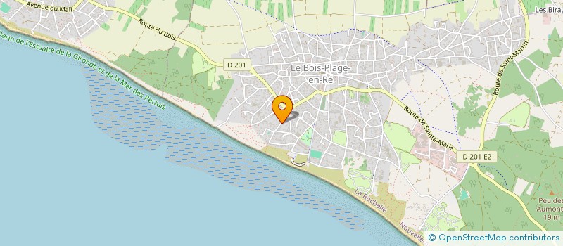 localisation de l'entreprise LIFETIME PRODUCTION  LE BOIS-PLAGE-EN-RE