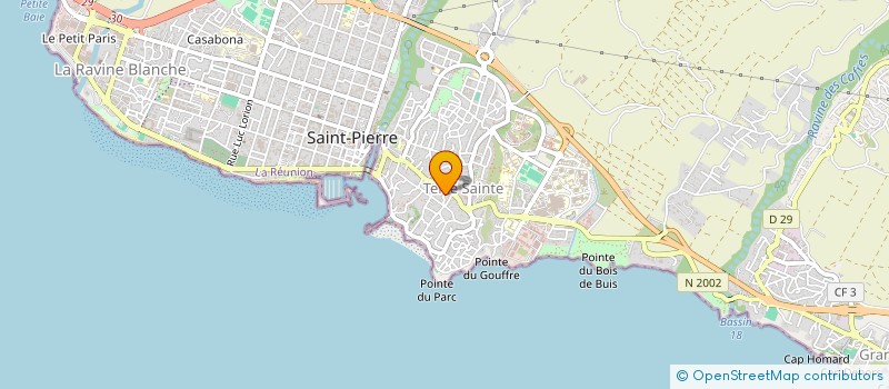 localisation de l'entreprise LIFPON à SAINT-PIERRE