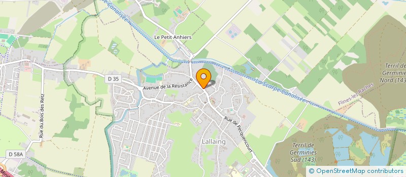 localisation de l'entreprise LIFQ SARL à LALLAING