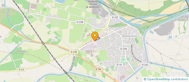 localisation de l'entreprise LIFRAIS  MALLEMORT