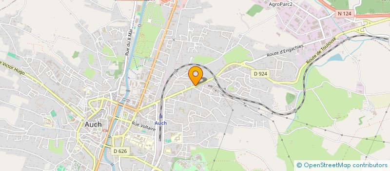 localisation de l'entreprise LIFSITZ C. à AUCH